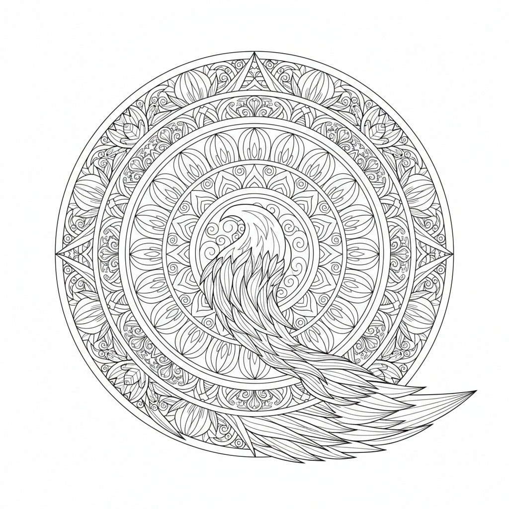 Coda di Volpe Mandala - Difficile