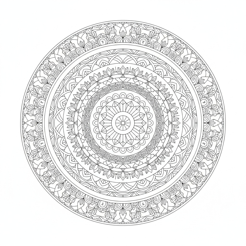 Mandala Arco Baleno - Medio